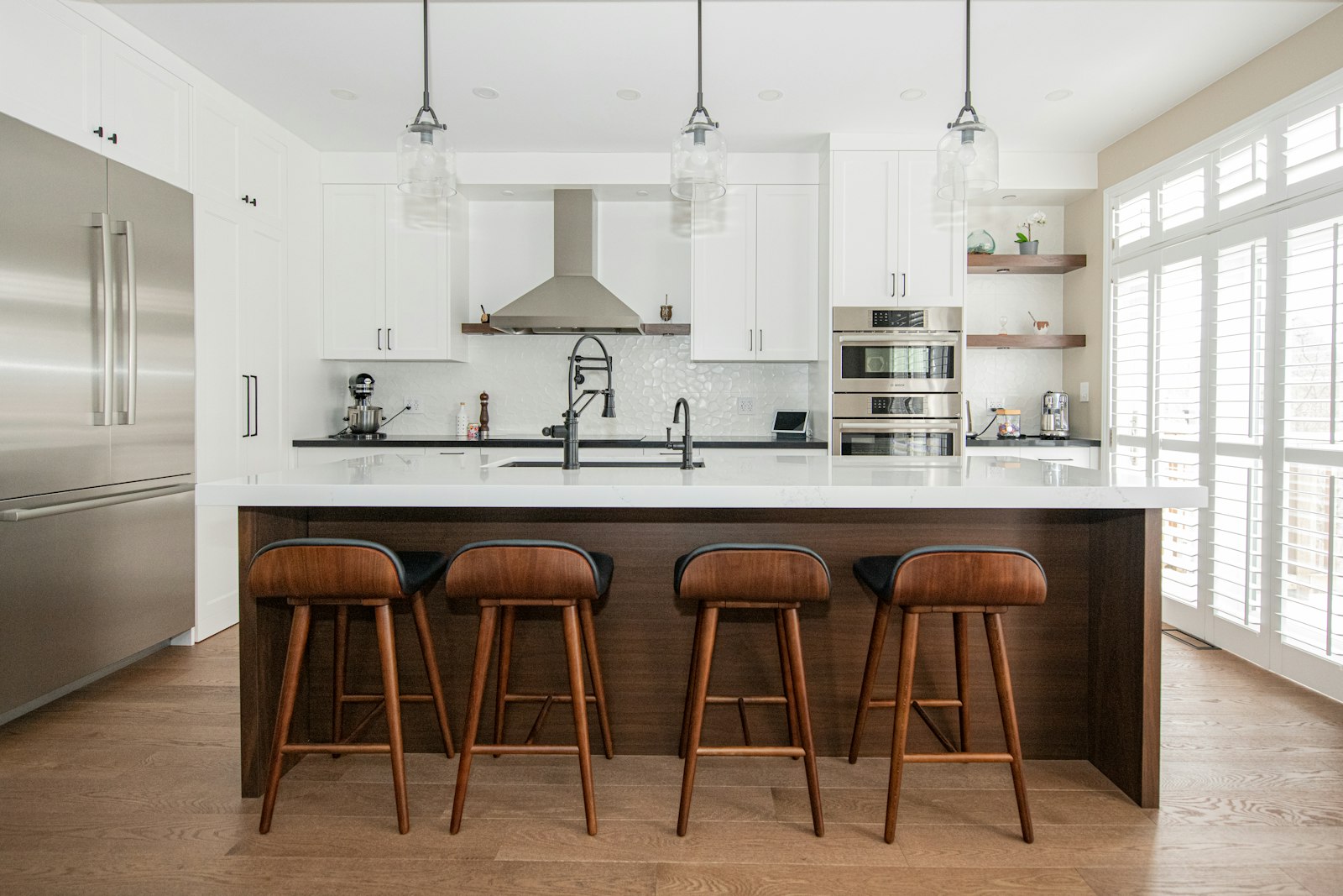 Finished kitchen remodel walkthrough